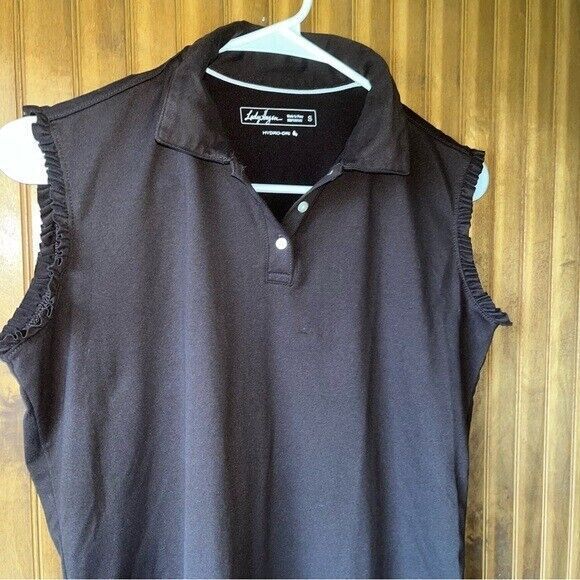 Lady Hagen Women Golf Brown Hydro Dri Tank Top- Women Size Small - Picture 7 of 7